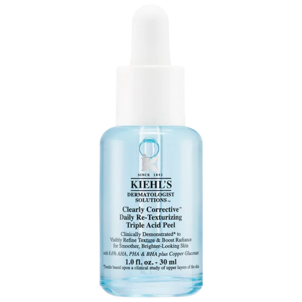 Kiehl's Since 1851  Clearly Corrective™ Daily Re-Texturizing Triple Acid Peel