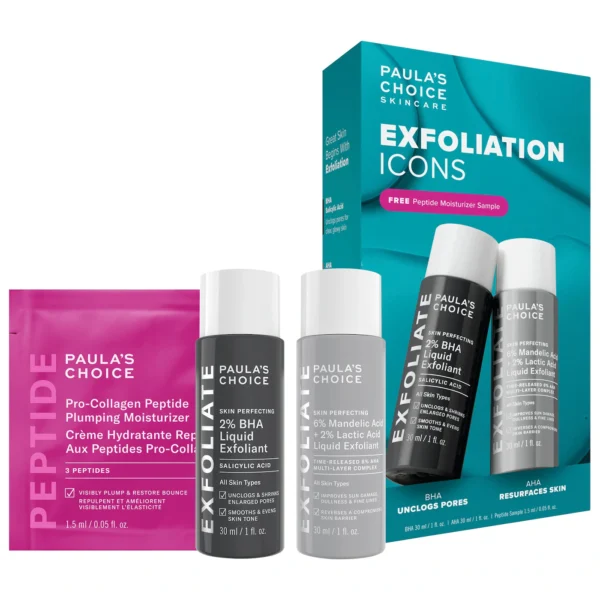 Paula's Choice  Exfoliation Icons Kit for clear, brighter looking skin