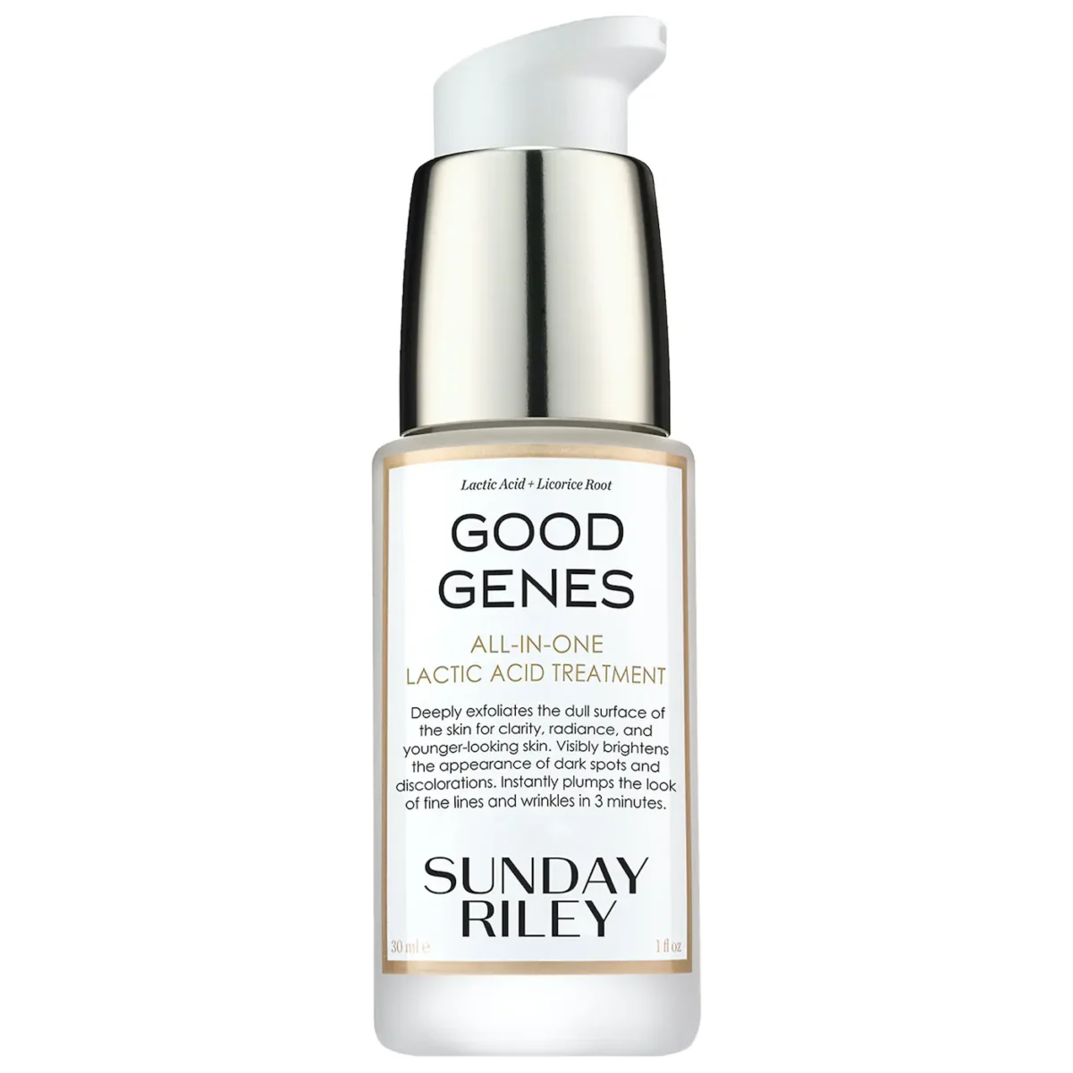 Sunday Riley  Good Genes All-In-One Lactic Acid Serum For Dark Spots And Uneven Texture