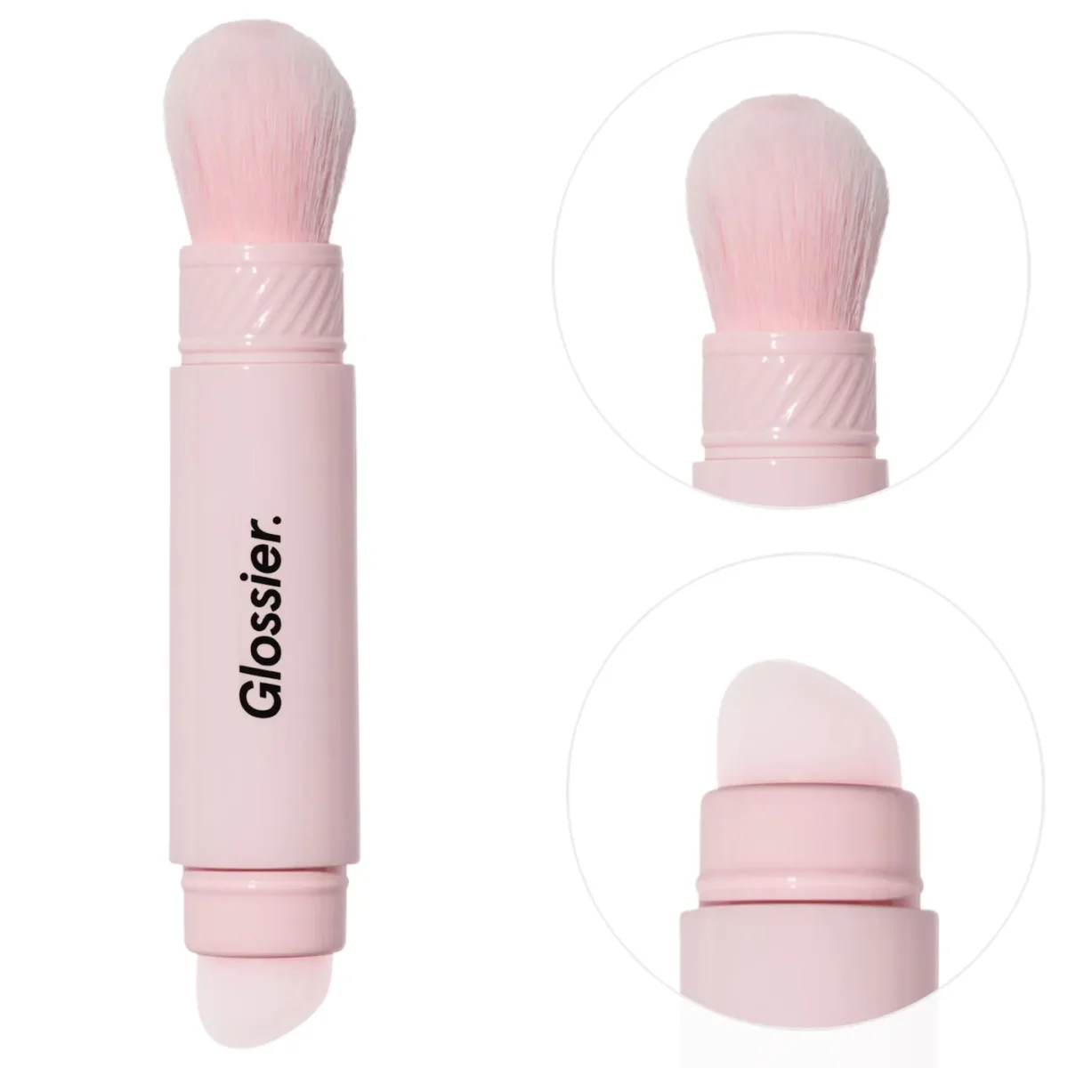 Glossier  Cloud Paint Dual-Ended Cheek Blush Brush