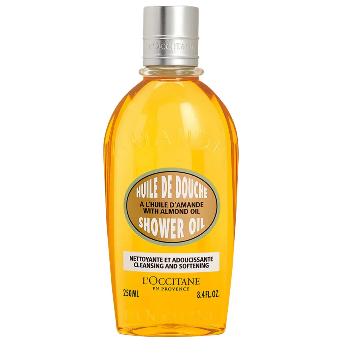 L'Occitane  Cleansing And Softening Refillable Shower Oil With Almond Oil