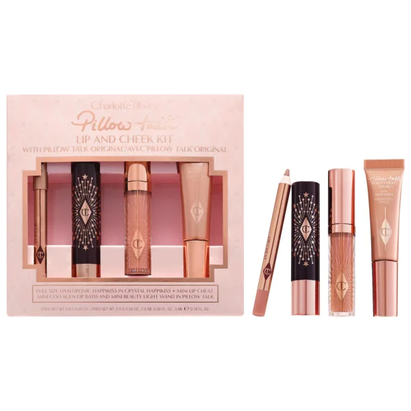 Charlotte Tilbury  Pillow Talk Iconic Lip and Cheek Secrets Set
