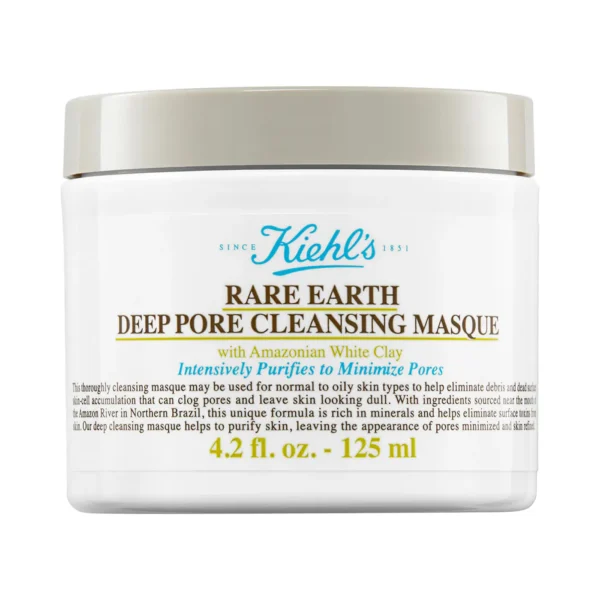 Kiehl's Since 1851  Rare Earth Deep Pore Minimizing Clay Face Mask for Oily Skin